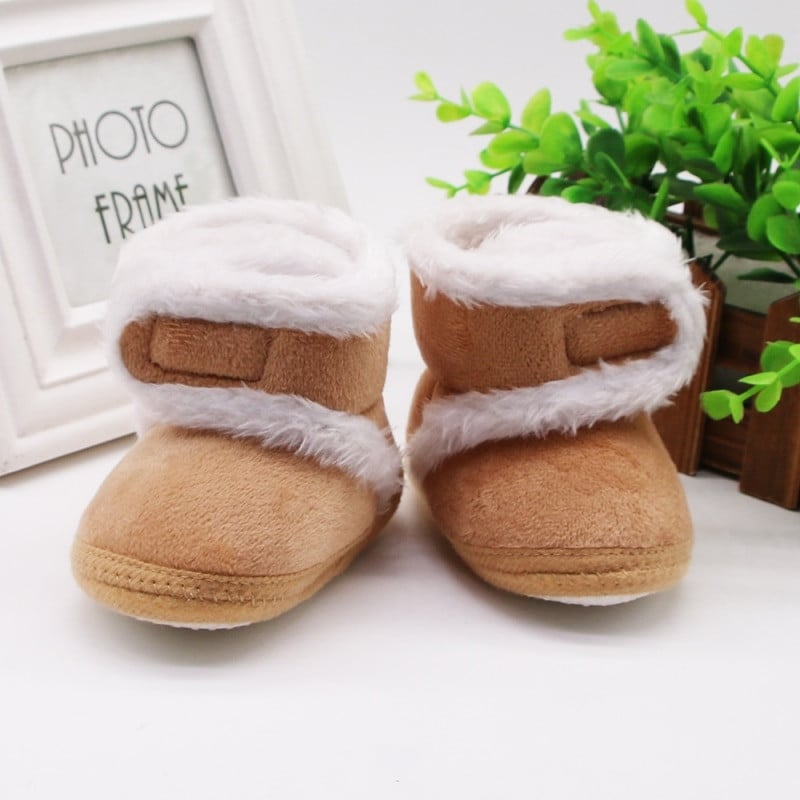 Amoura Winter Warm Newborn Toddler Boots 1 Year Baby Girls Boys Shoes Soft Sole