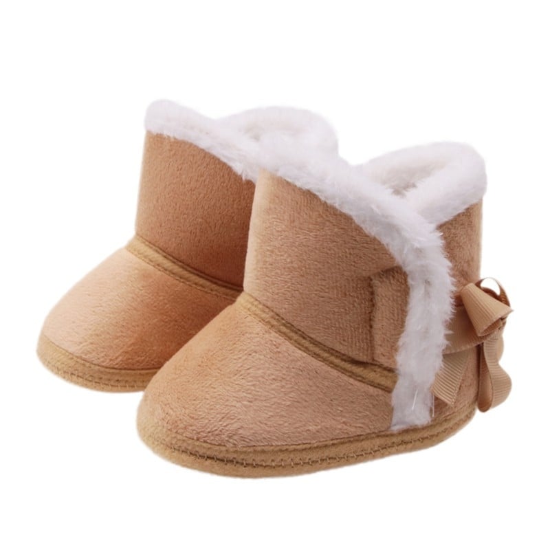 Amoura Winter Warm Newborn Toddler Boots 1 Year Baby Girls Boys Shoes Soft Sole