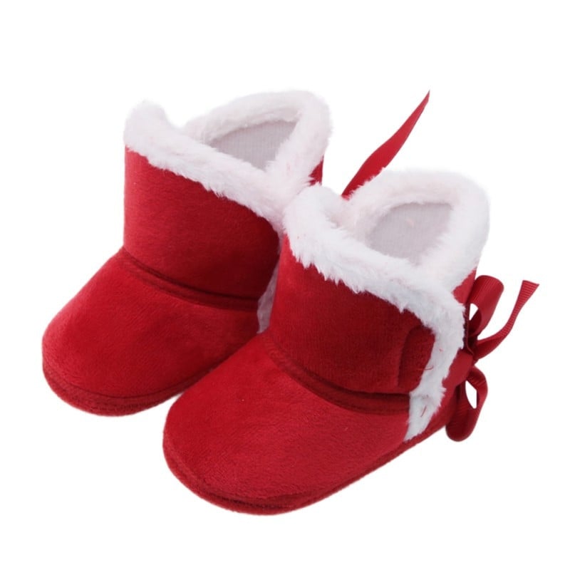 Amoura Winter Warm Newborn Toddler Boots 1 Year Baby Girls Boys Shoes Soft Sole