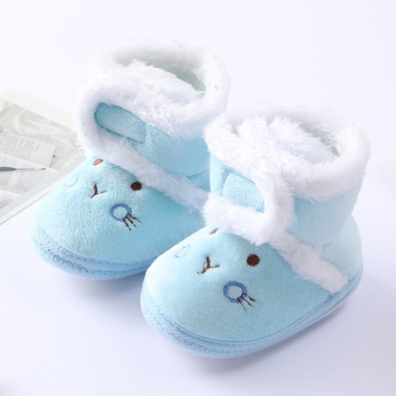 Amoura Winter Warm Newborn Toddler Boots 1 Year Baby Girls Boys Shoes Soft Sole