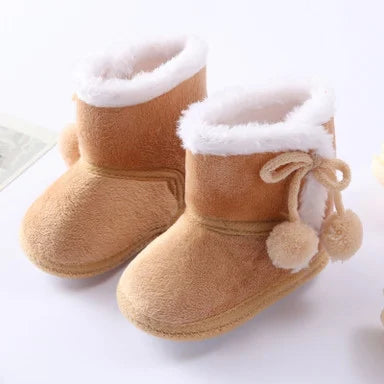 Amoura Winter Warm Newborn Toddler Boots 1 Year Baby Girls Boys Shoes Soft Sole