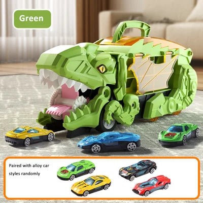 🚗 FREE SHIPPING🚗Transport Dinosaur Truck with Foldable Sliding