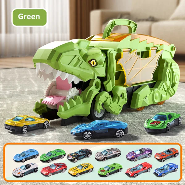 🚗 FREE SHIPPING🚗Transport Dinosaur Truck with Foldable Sliding