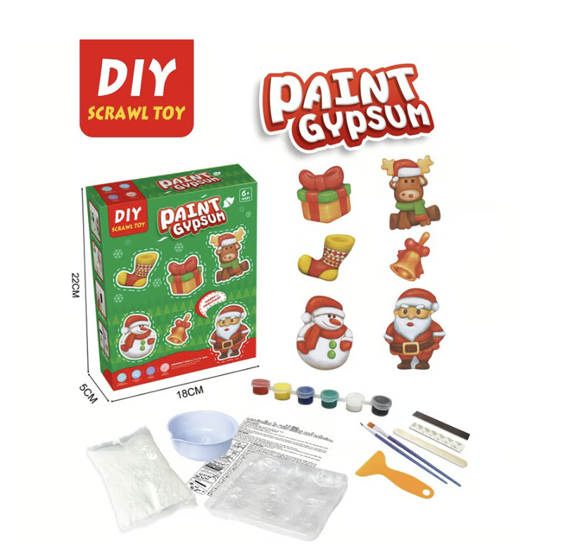 🎅🎁Christmas Hot Sale -DIY Plaster Painting Kit