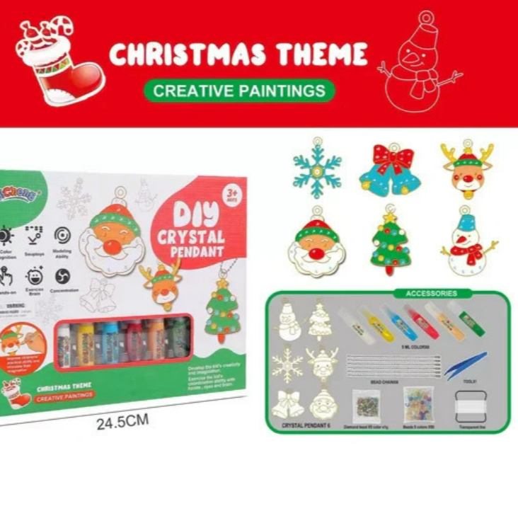 (🌲 Early Christmas Sale)🎁DIY Crystal Paint Arts and Crafts Set