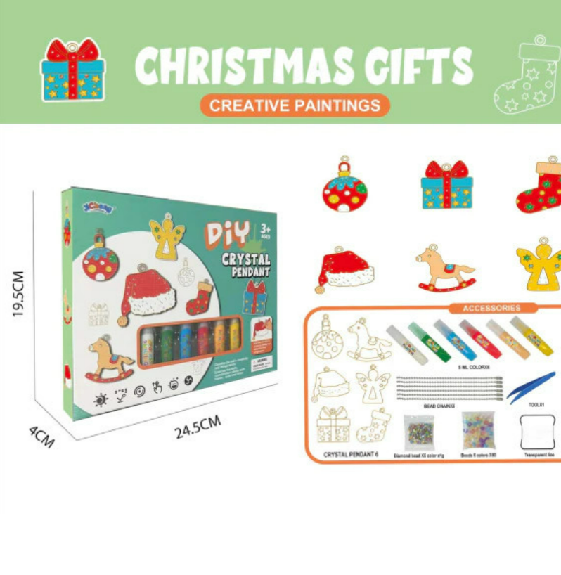 (🌲 Early Christmas Sale)🎁DIY Crystal Paint Arts and Crafts Set